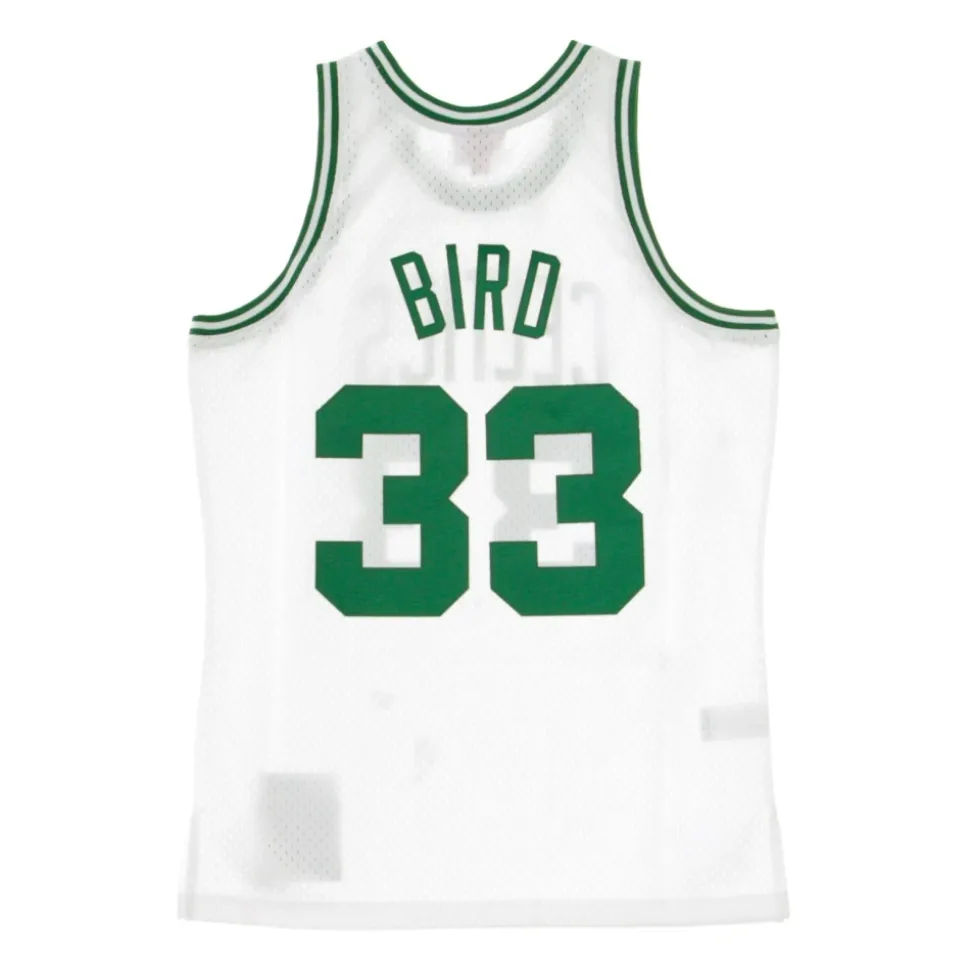 NBA Swingman Jersey Hardwood Classics No 33 Larry Bird 1985-86