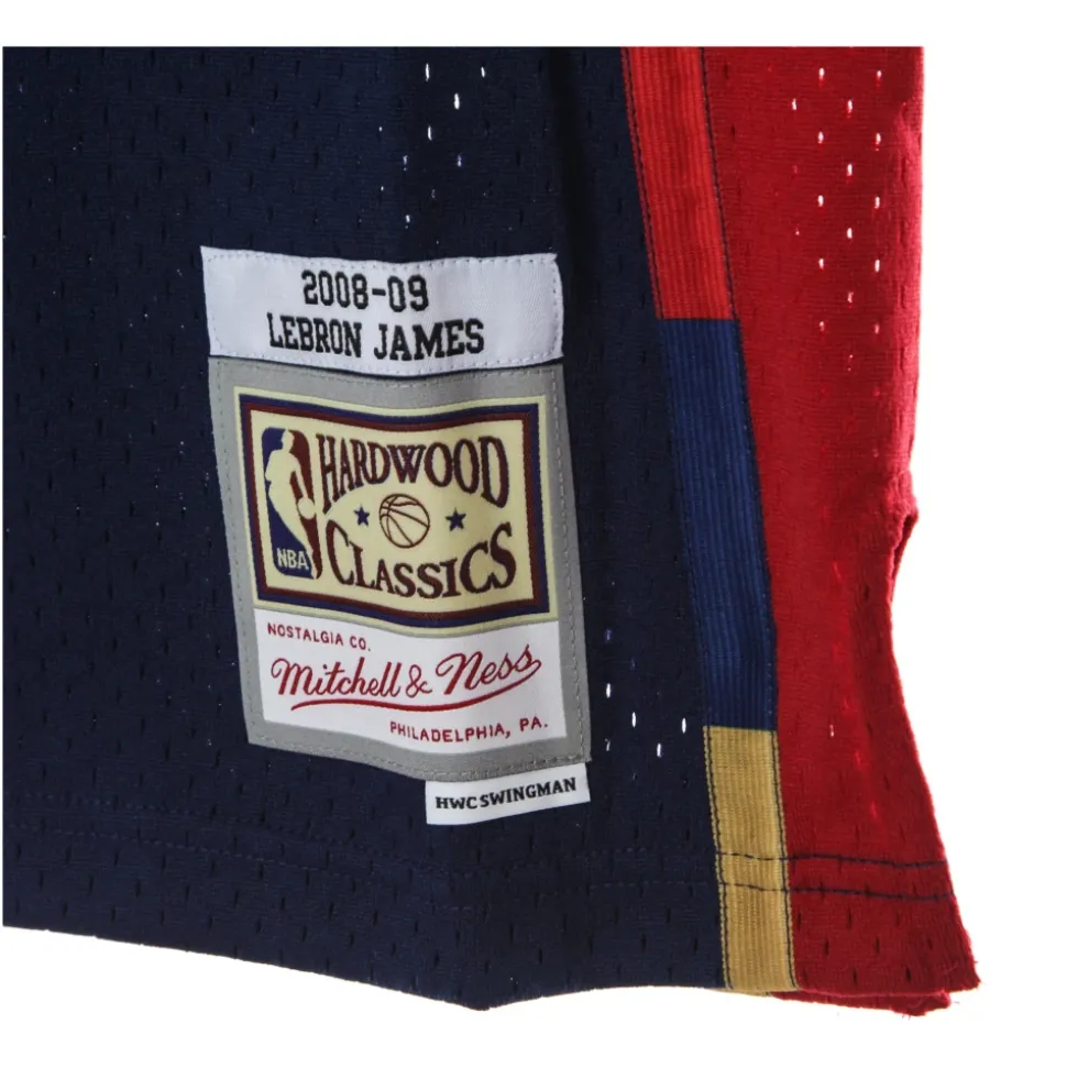 NBA Swingman Jersey Hardwood Classics Nr 23 LeBron James 2008-09