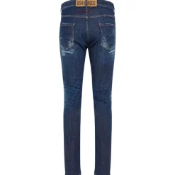 Niebieskie Bawełniane Cool Guy Jeans