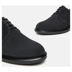 Niebieskie sznurowane buty