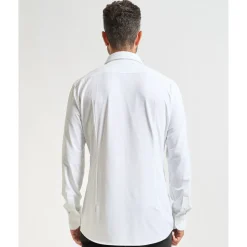 Nowoczesna Biała Koszula Slim Fit