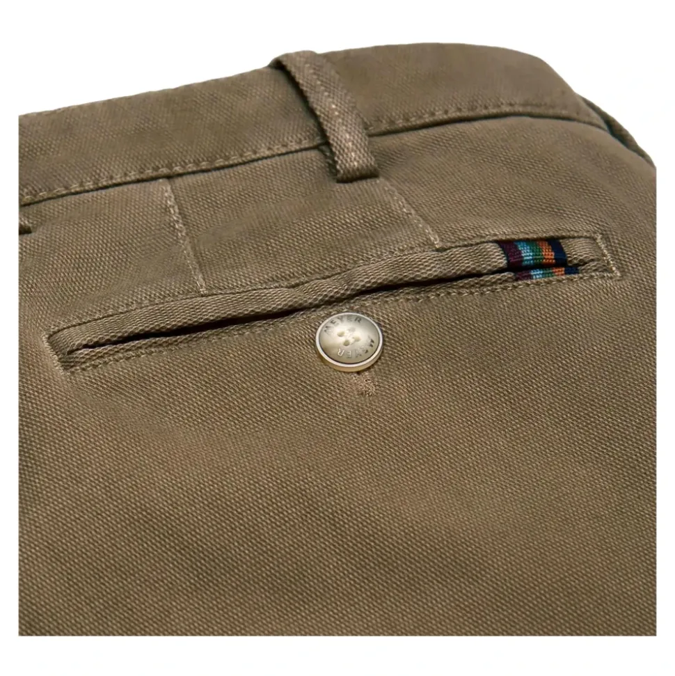 Nowoczesne dopasowanie Micro Fantasy Chino Beige