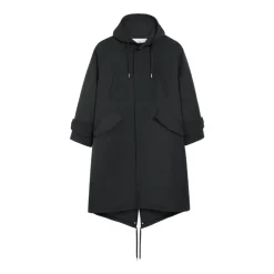 Nylon Sergé Padded Parka