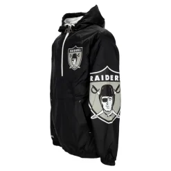 Oakland Raiders Windbreaker Anorak Oryginalne Kolory Drużyny