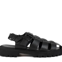 Odkryte Płaskie Sandały