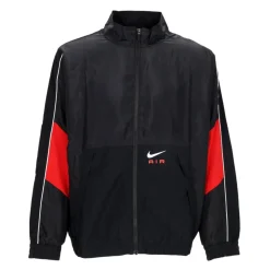 Odzież sportowa Kurtka Tracksuit Czarna Czerwona