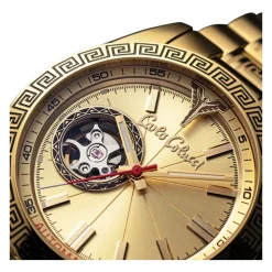 Okrągły Zegarek ze Stali Nierdzewnej