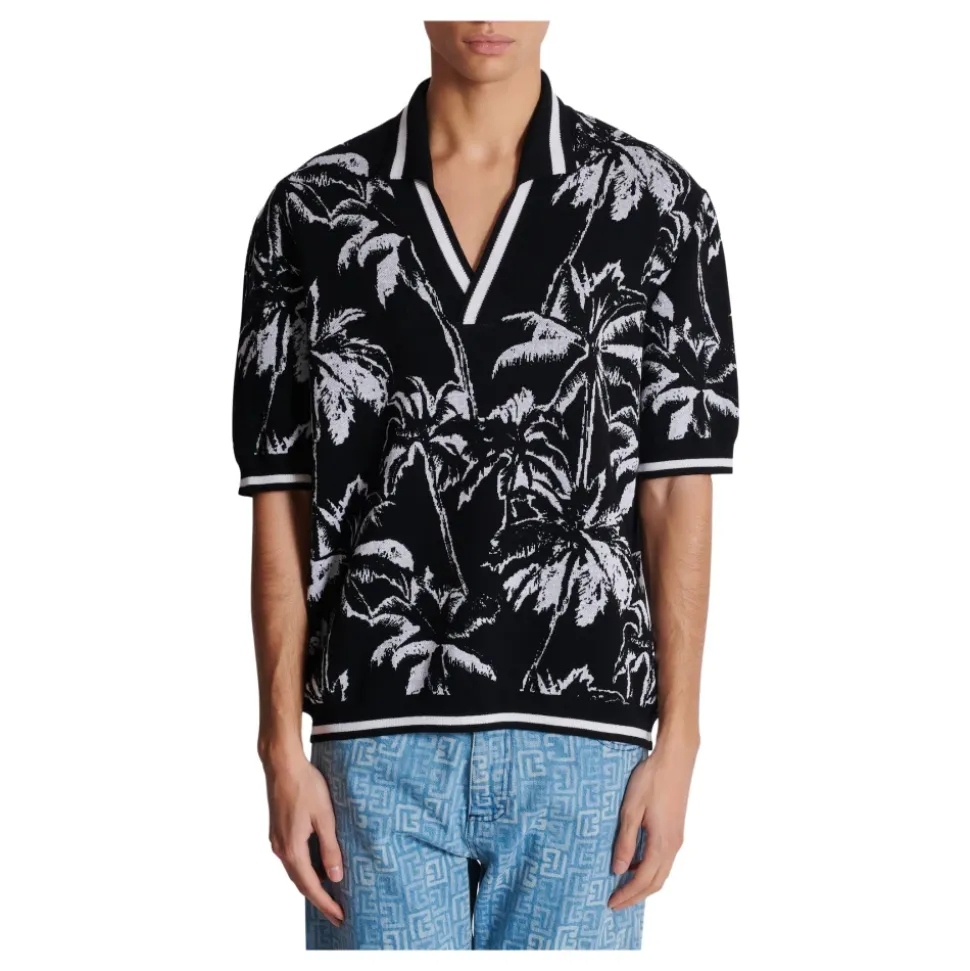 Palm Knit Polo