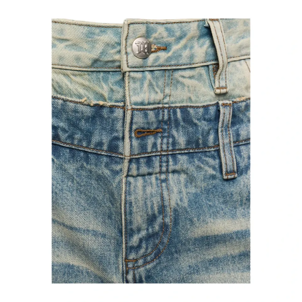 Pantaloncini Denim Baggy Shorts 2In1 Dirt