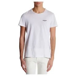 Paris flocked T-shirt z krótkim rękawem