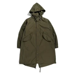 Parka w stylu militarnym