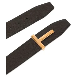 Pasek ze skóry licowej T Icon