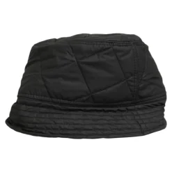Pikowany nylonowy kapelusz typu bucket