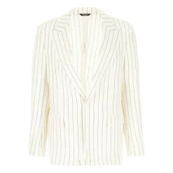 Pinstriped Blazer