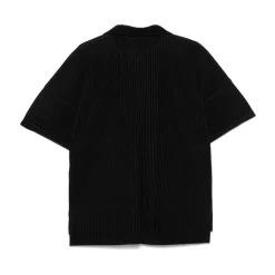 Plissé Short-Sleeve Shirt
