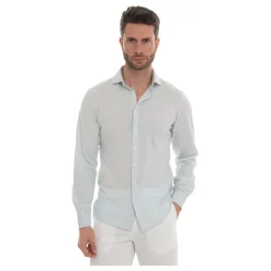 Polo Shirt z Francuskim Kołnierzem Teksturowany Stretch