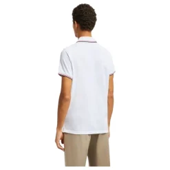 Polo Shirt z Trójkolorowym Wykończeniem