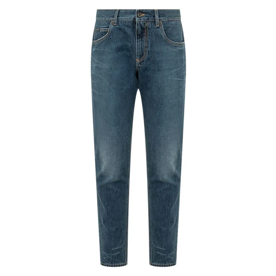 Regular Cotton Jeans