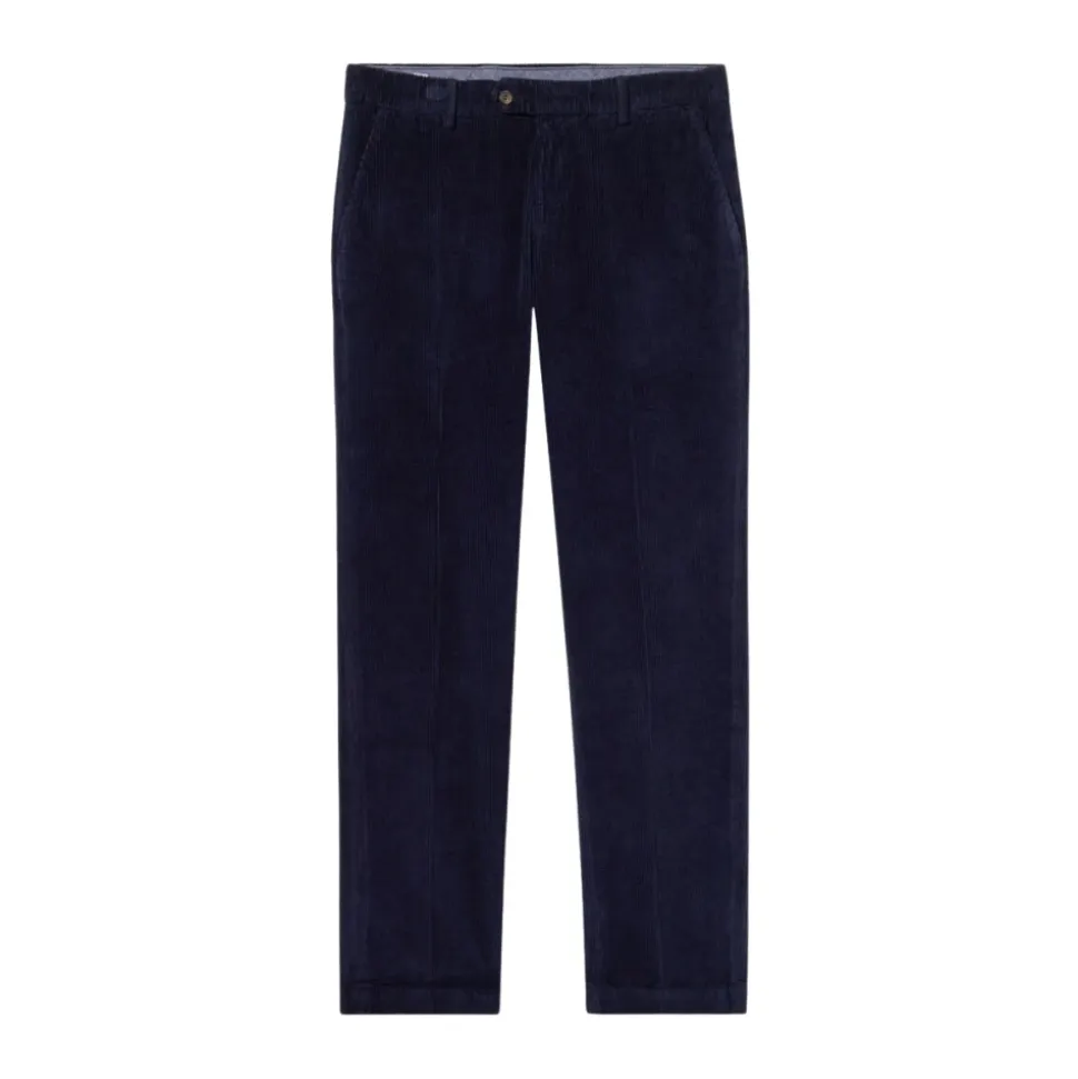 Regular Fit Bawełniany Sztruksowy Chino