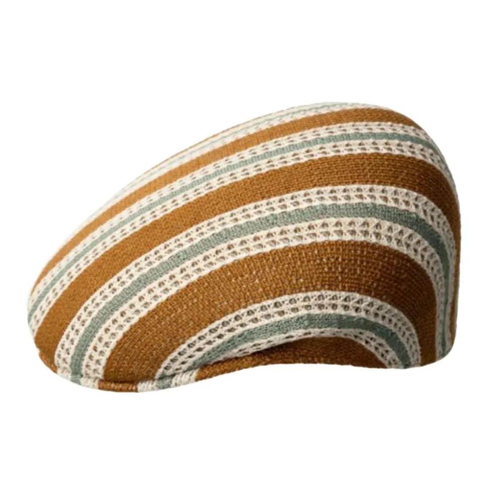 Resort Stripe 504 Flat Cap