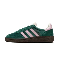 Retro Handball Spezial Zielony Różowy Welur