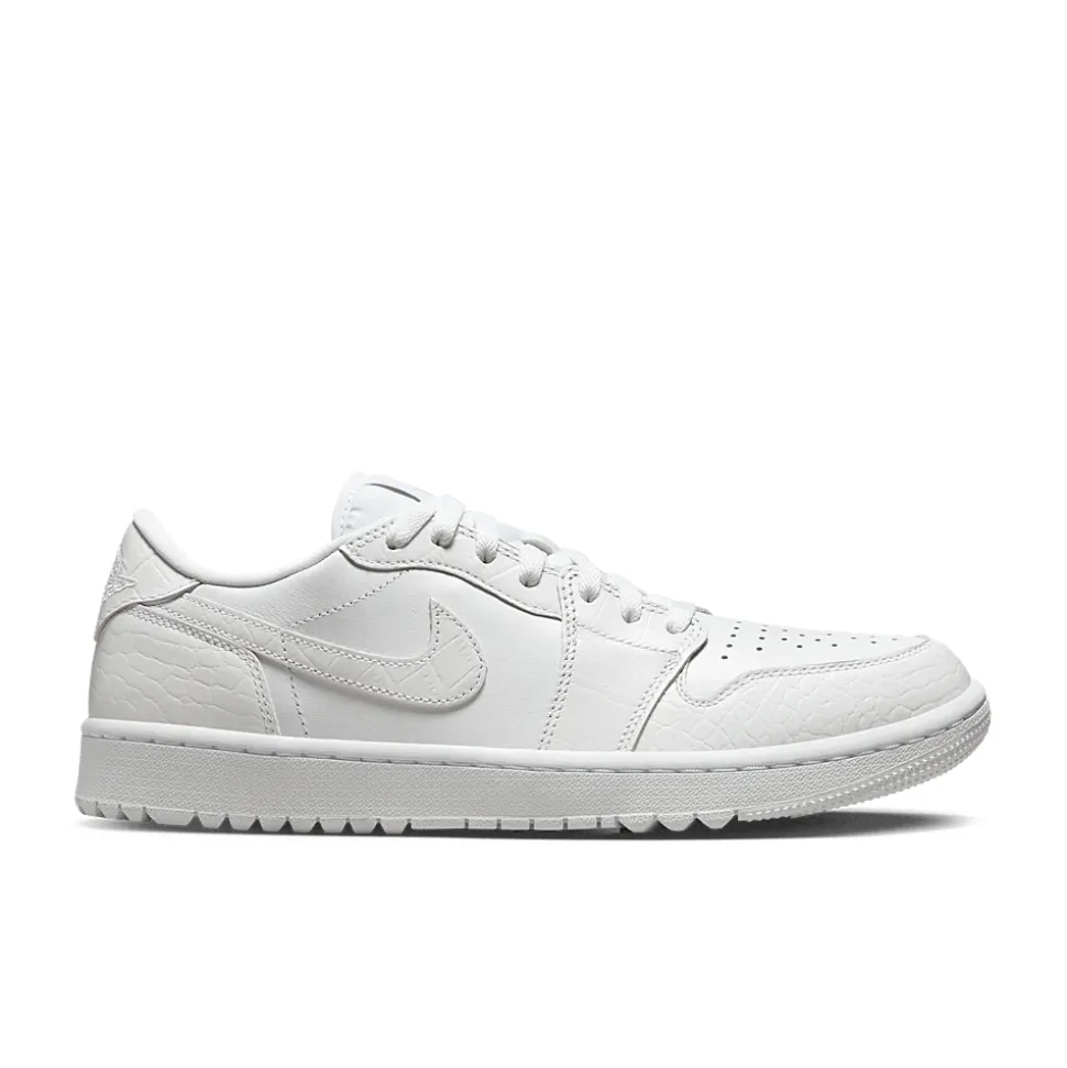 Retro Low Golf White Croc Buty