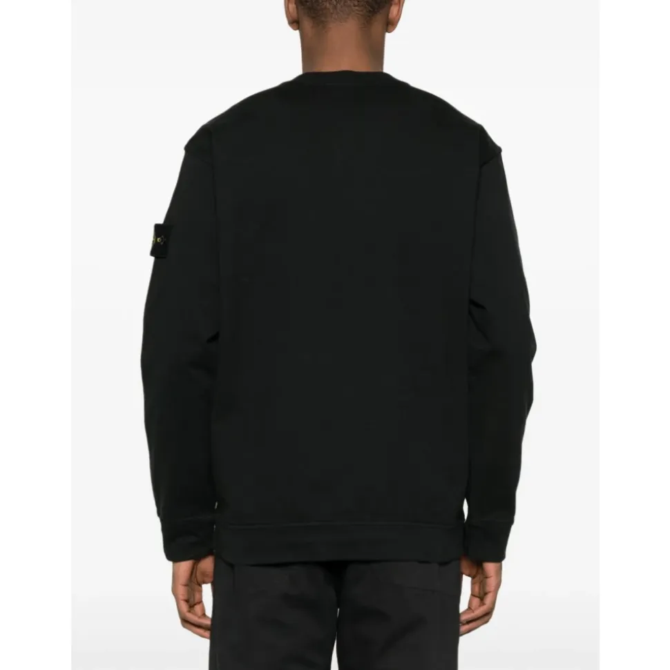 Ribbed Crewneck Sweatshirt