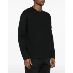 Ribbed Crewneck Sweatshirt