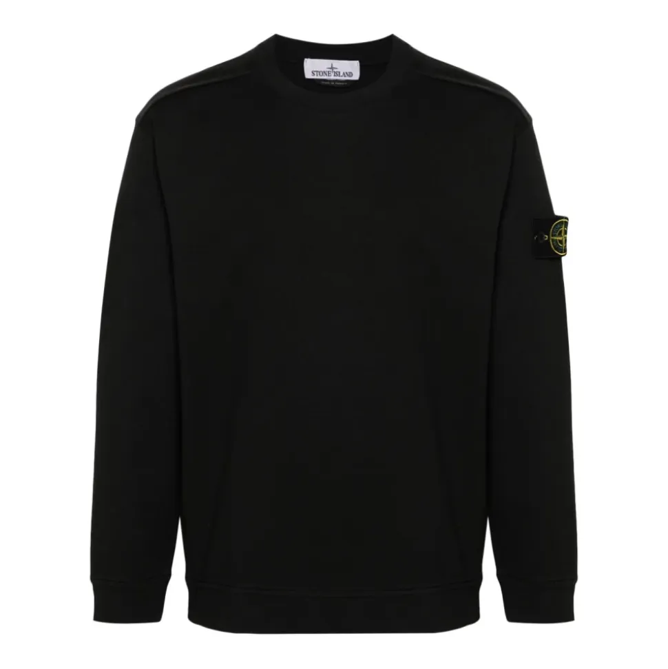 Ribbed Crewneck Sweatshirt