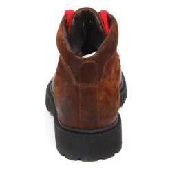 Skórzane buty z efektem vintage