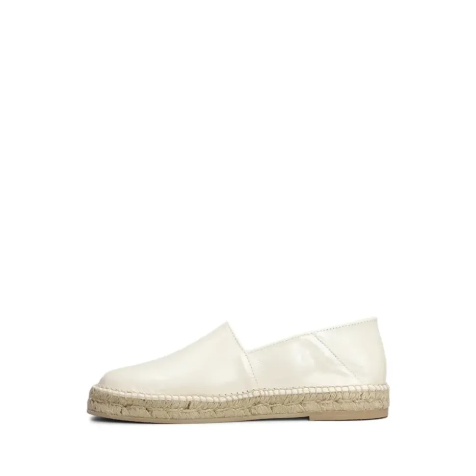 Skórzane espadryle