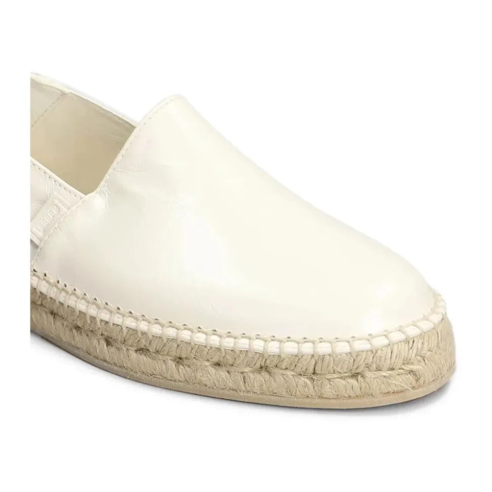 Skórzane espadryle