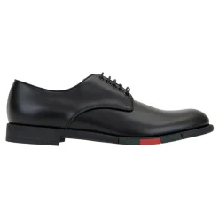 Skórzane sznurowane eleganckie buty