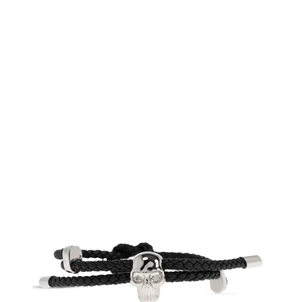 Skull Leather Bracelet