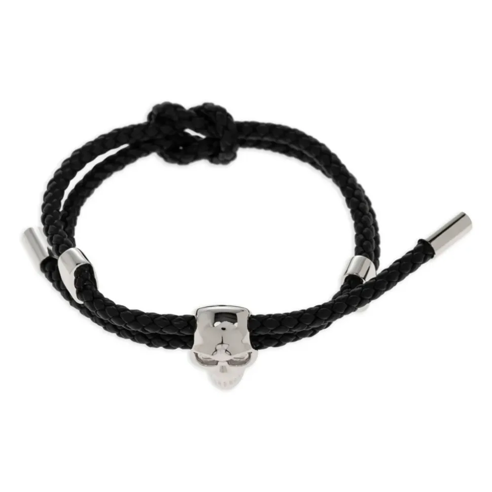 Skull Leather Bracelet