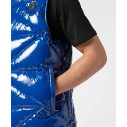 Sleeveless Jacket Hexagon