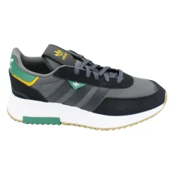 Sneakersy w stylu retro z wkładkami zamszowymi