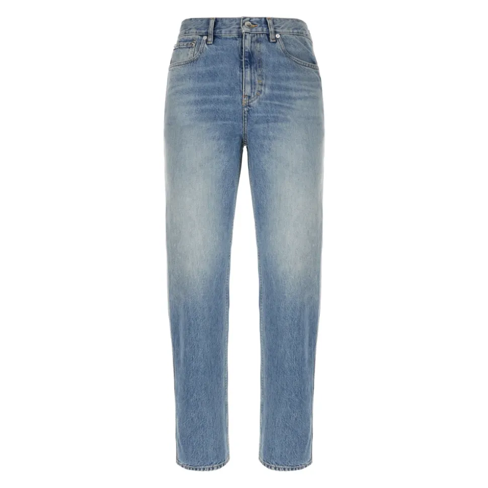 Spodnie dżinsowe slim fit z bawełny