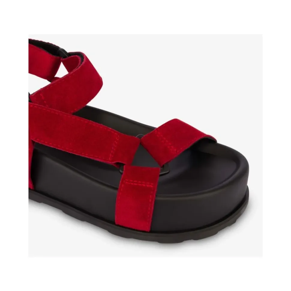 Sporty Suede Sandals