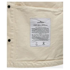 Stone Island Płaszcze Kość Słoniowa