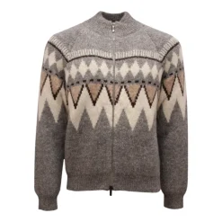 Sweter rozpinany z wełny