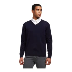 Sweter z kaszmiru z dekoltem w serek