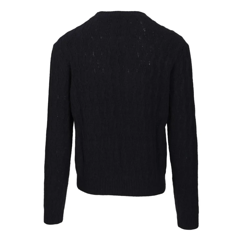 Sweter z okrągłym dekoltem