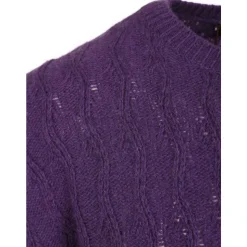 Sweter z okrągłym dekoltem