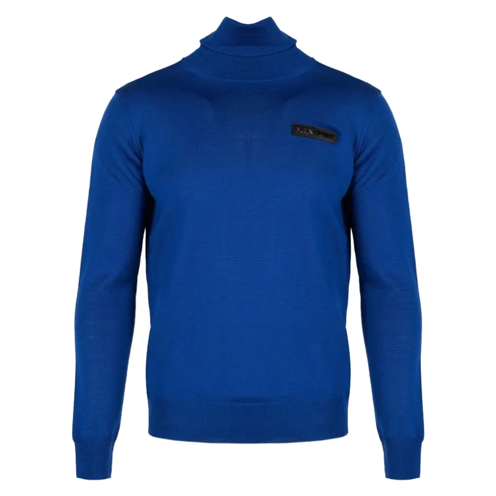 Sweter z okrągłym dekoltem z wełny merino