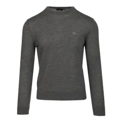 Sweter z wełny i jedwabiu