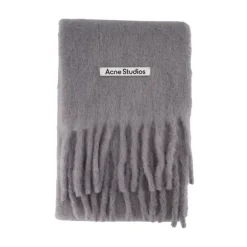 Szalik z logo Mohair