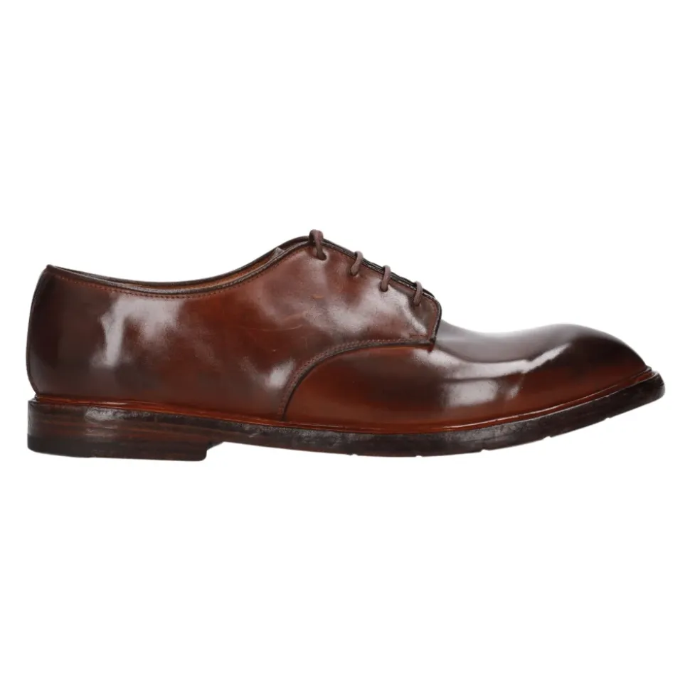 Sznurowane buty Cordovan