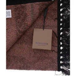 TB Monogram Stripe Knit Football Scarf