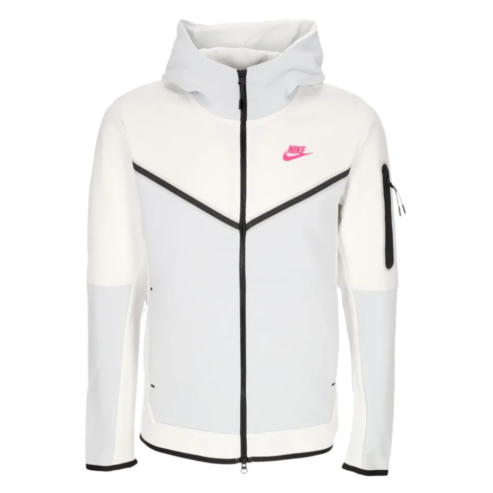 Tech Fleece Bluza z Zamkiem Summit White